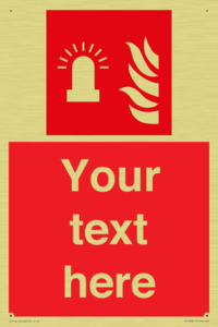 Custom Fire: Fire alarm flashing light